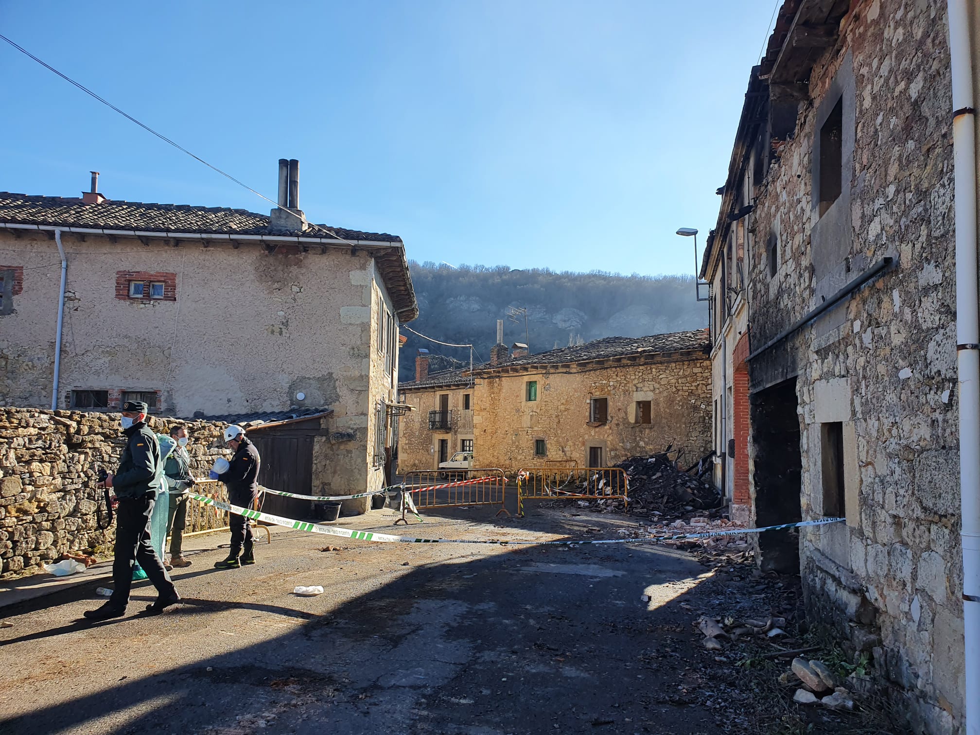 Incendio en una vivienda en Las Bodas. 