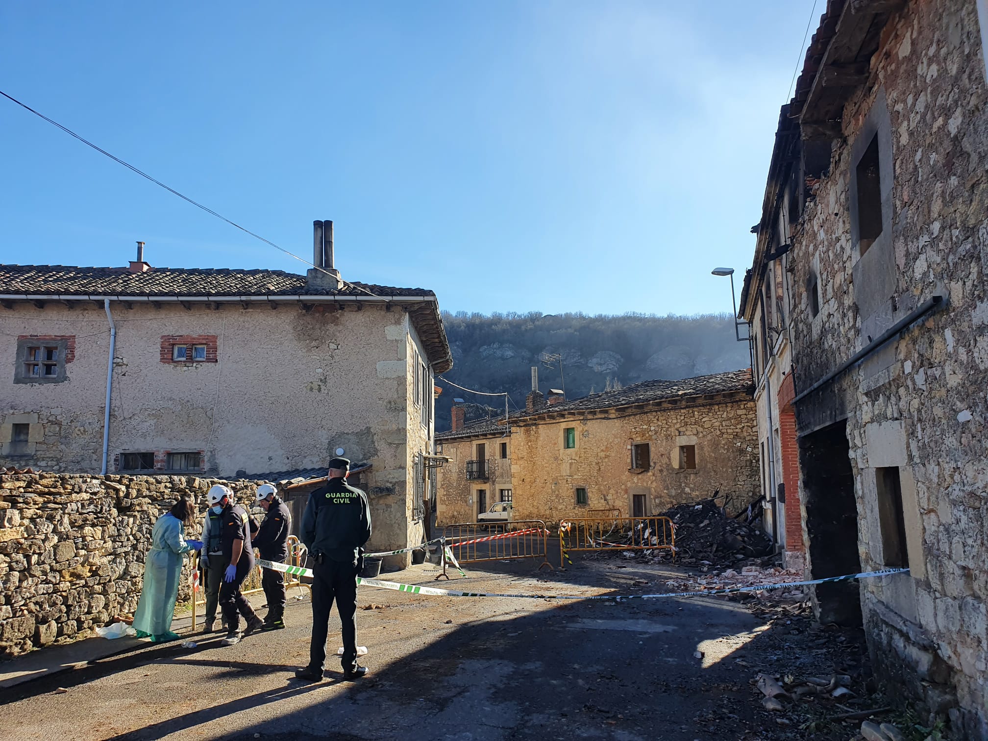 Incendio en una vivienda en Las Bodas. 