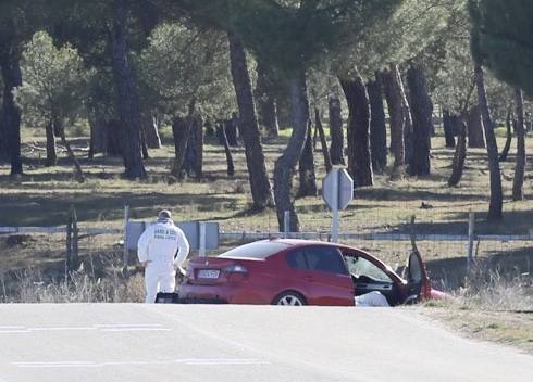 La delegada del Gobierno, Virginia Barcones, informa a la prensa sobre el hallazgo de un cadáver que podría ser el de Esther López