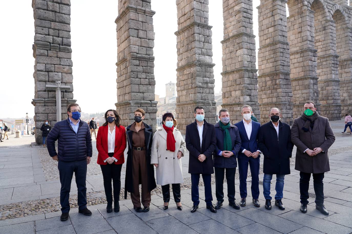 Convención de presidentes autonómicos del PSOE en Segovia.