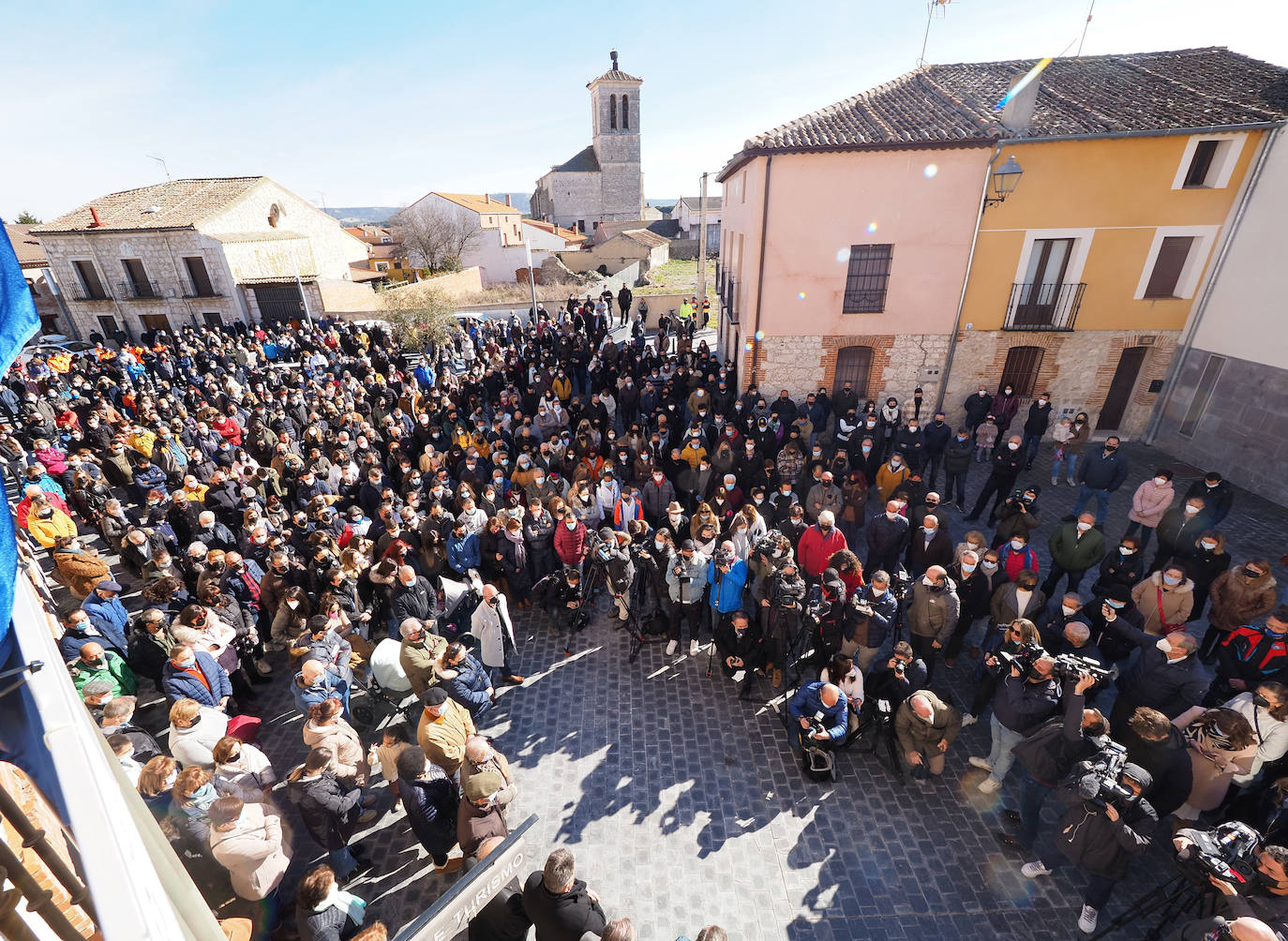 El Ayuntamiento de Traspinedo (Valladolid) convoca un minuto de silencio en repulsa por la muerte de Esther López, cuyo cadáver fue hallado en las inmediaciones de la localidad.