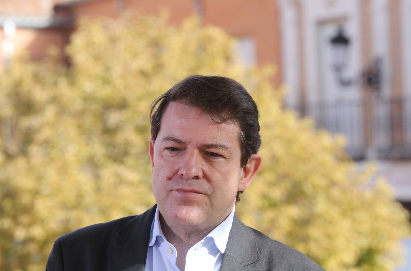 El candidato del Partido Popular a la Presidencia de la Junta, Alfonso Fernández Mañueco. 