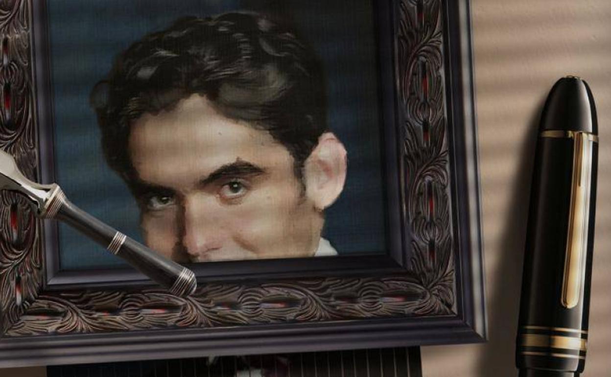 Cartel de 'El abrecartas'., ópera de Luis de Pablo con libreto de Vicente Molina Foix, que llega al Real el día 16.