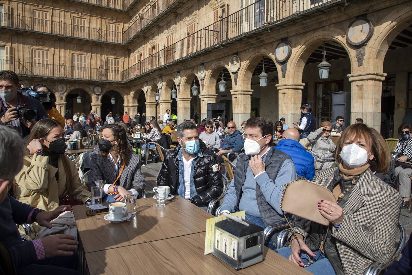 Fotos: Jornada de reflexión de los candidatos a la Junta