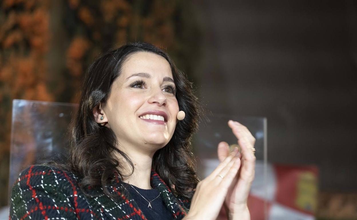 La presidenta de Ciudadanos, Inés Arrimadas.