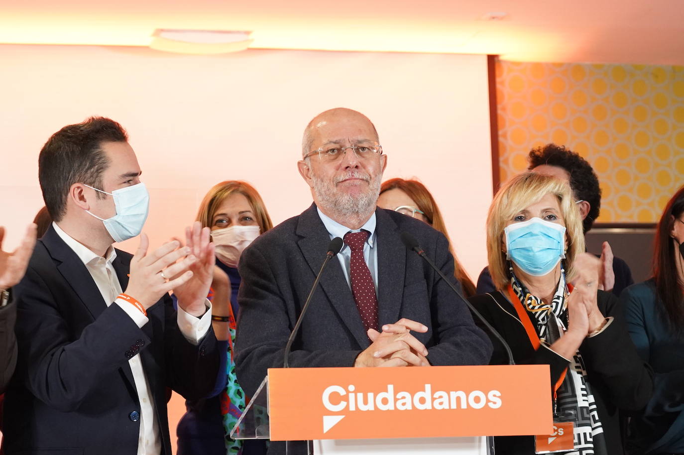 Comparecencia de Francisco Igea después de que Ciudadanos tan sólo logre un procurador.