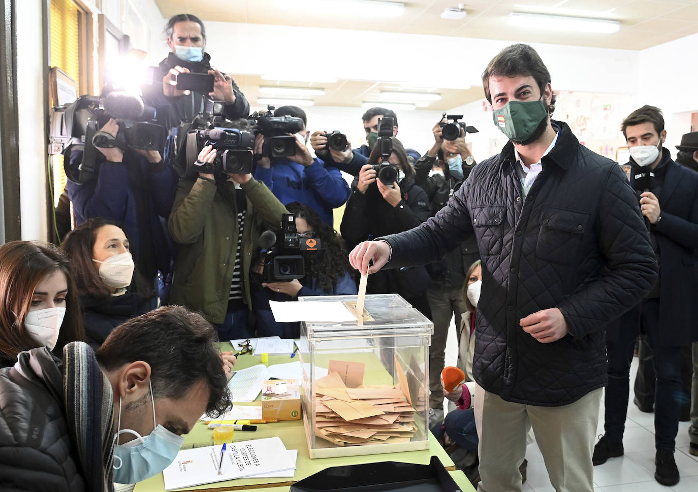 El candidato de Vox a la Junta de Castilla y León señala que «cada voto es importante».