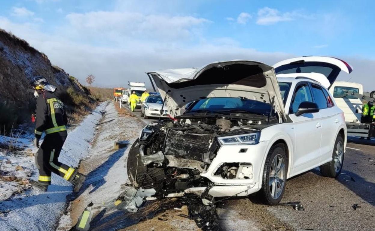 Hasta el siniestro se desplazó un helicóptero medicalizado, una UVI móvil y dos ambulancia de soporte vital básico.