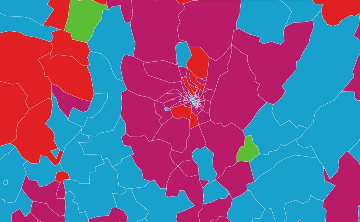 El voto de los leoneses, barrio a barrio en toda la provincia. 