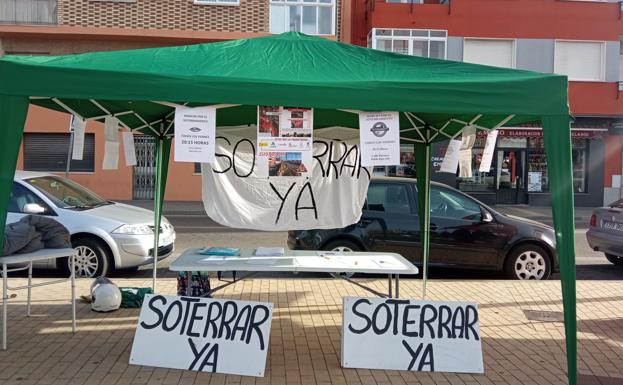 La alcaldesa de San Andrés confía en los fondos europeos para llevar a cabo el soterramiento de las vías. 