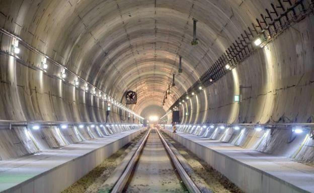 Imagen de un túnel. 