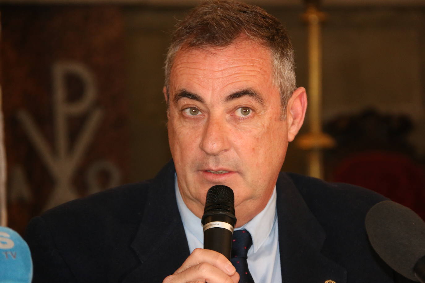 Presentación del nuevo paso en la Iglesia de Santa Nonia. 