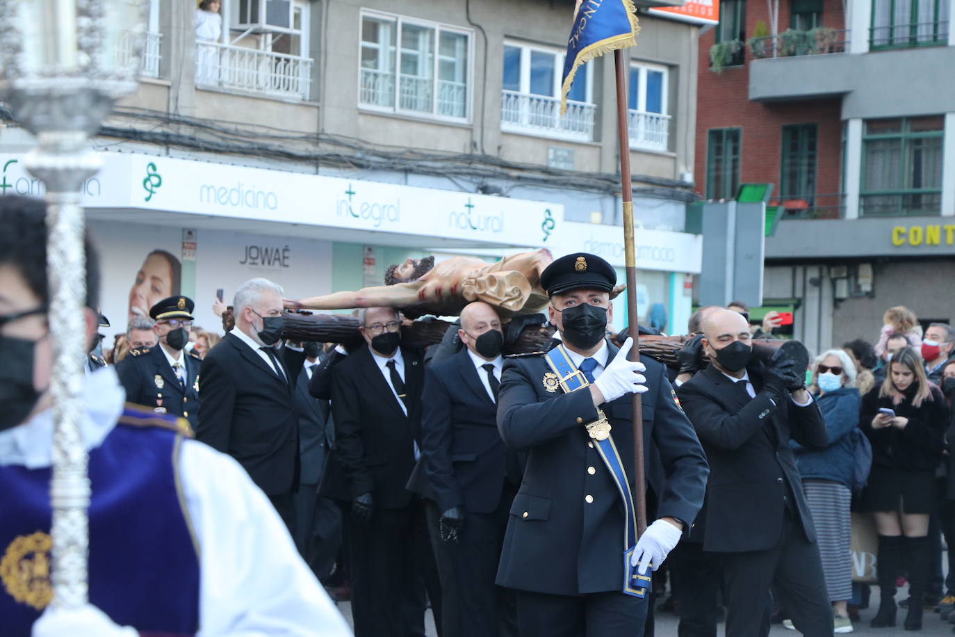 El paso recorrió este sábado las calles de la capital.