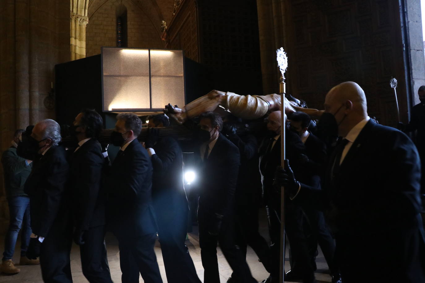 El paso recorrió este sábado las calles de la capital.