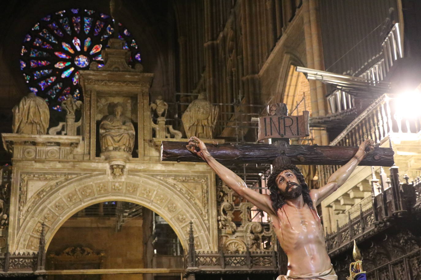 El paso recorrió este sábado las calles de la capital.