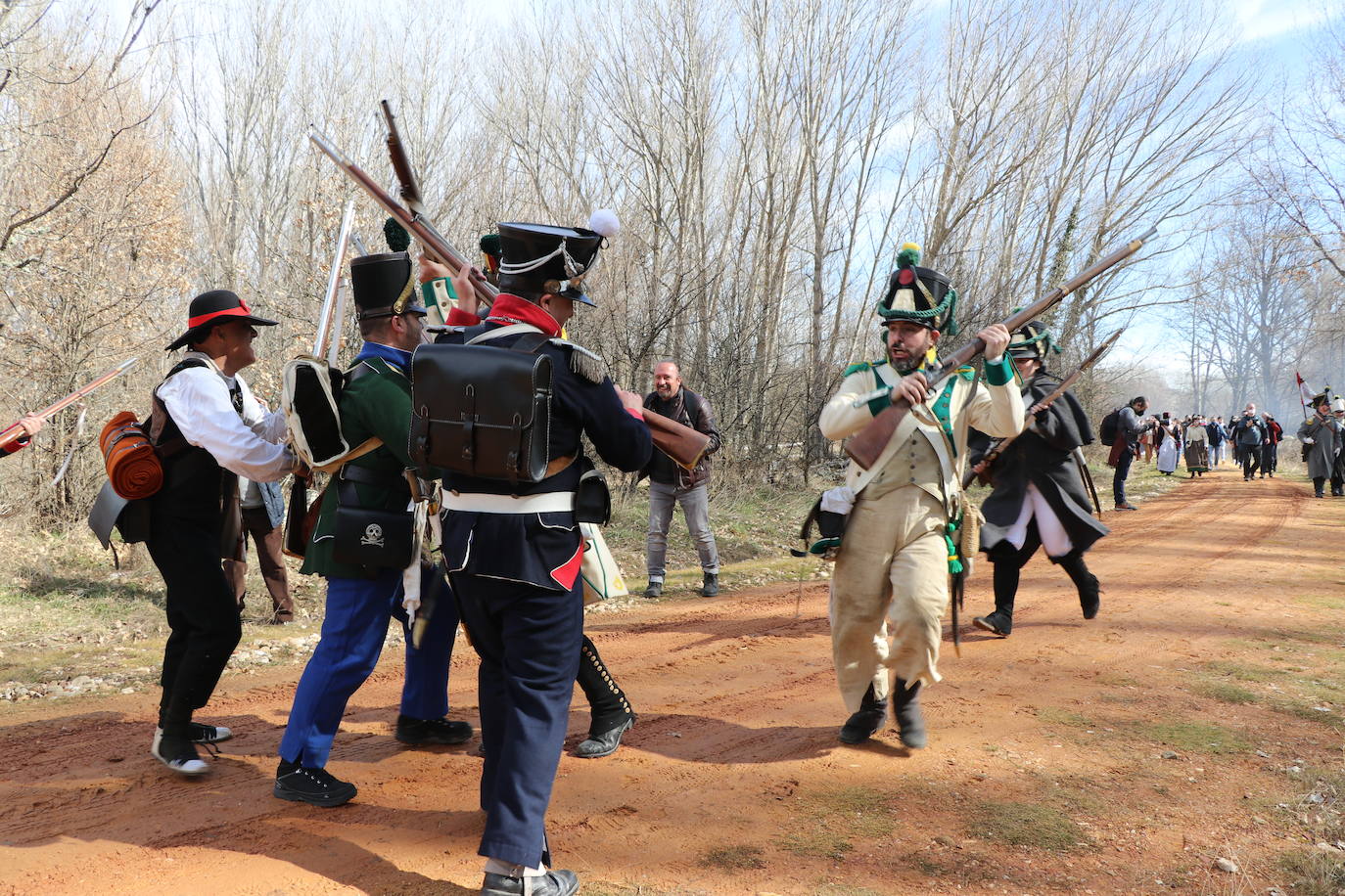 Recreación de la Batalla de Turienzo de los Caballeros (León).