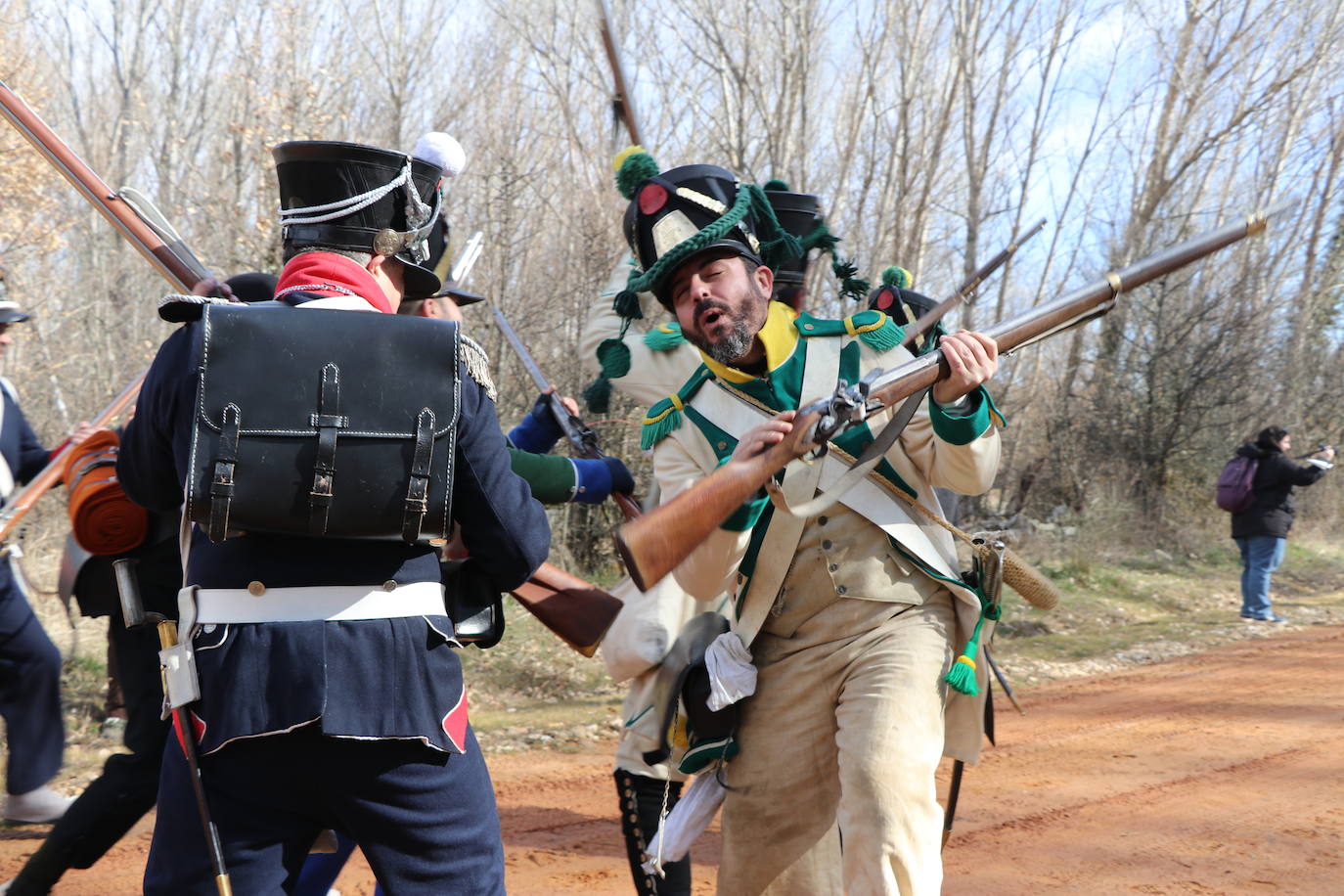 Recreación de la Batalla de Turienzo de los Caballeros (León).