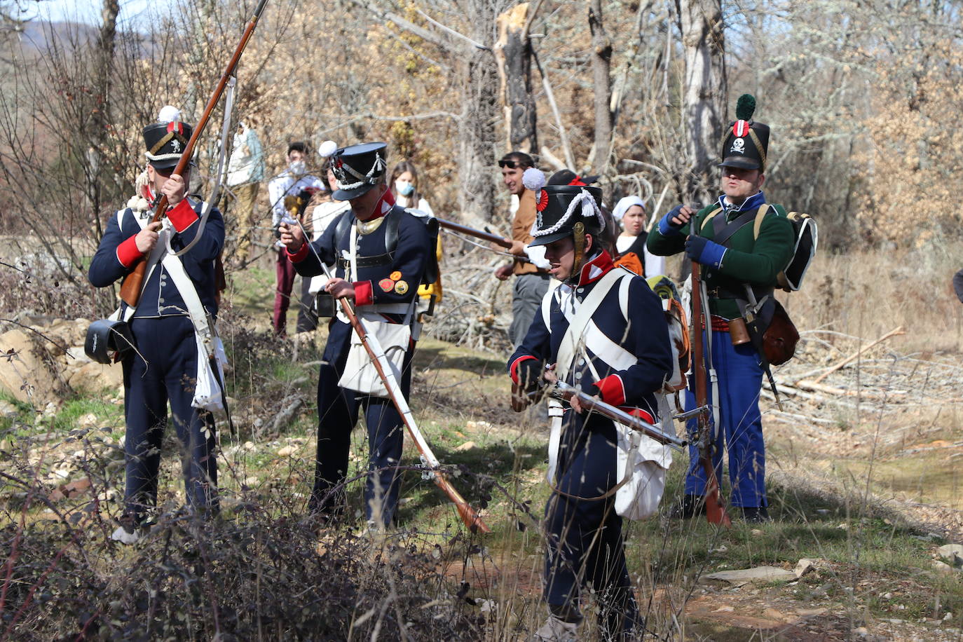 Recreación de la Batalla de Turienzo de los Caballeros (León).