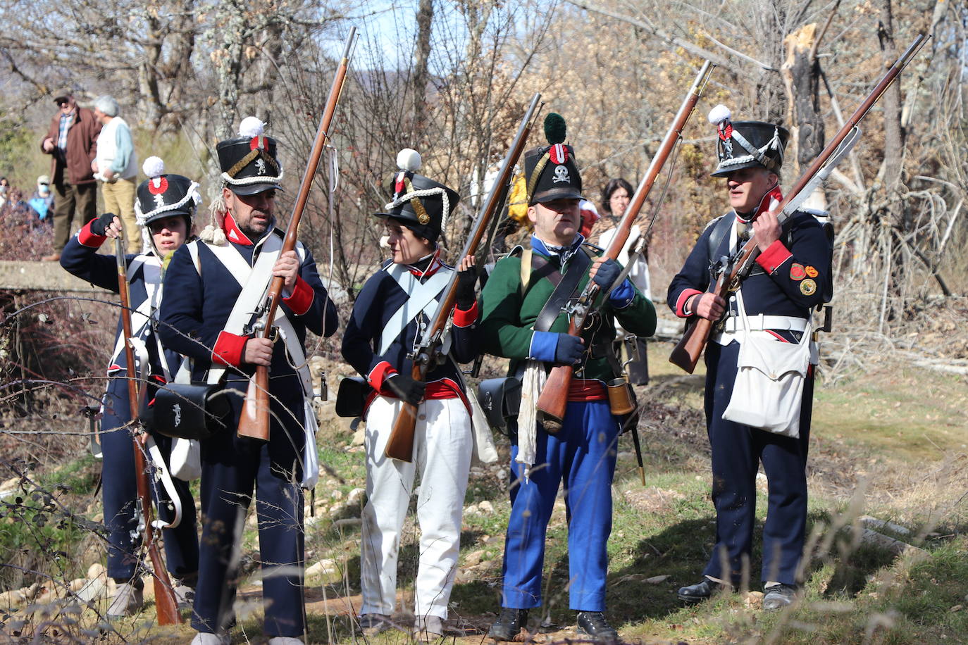 Recreación de la Batalla de Turienzo de los Caballeros (León).