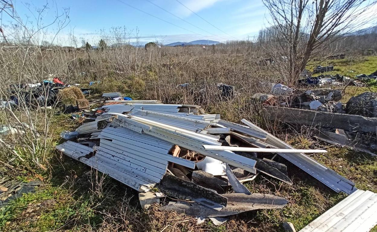 Vertedero en Fuentesnuevas. 