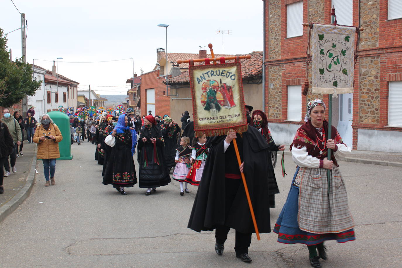 El antruejo a retornado a Cimanes del Tejar