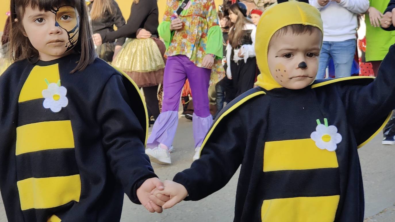 La localidad leonesa acogió los actos de esta fiesta de febrero en la que cada vecino aporta su disfraz.