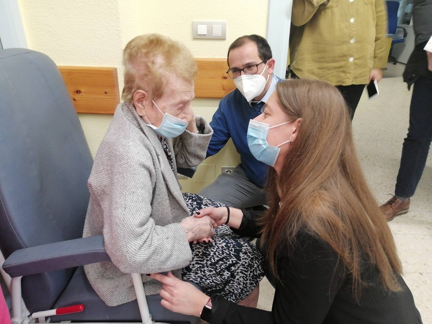 La Junta prevé finalizar en abril las dos nuevas unidades de convivencia de la residencia de mayores de Armunia .