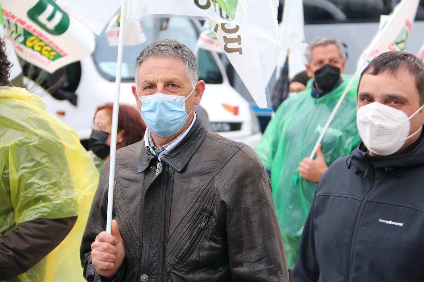 Manifestación de UCCL por las calles de la capital leonesa. 