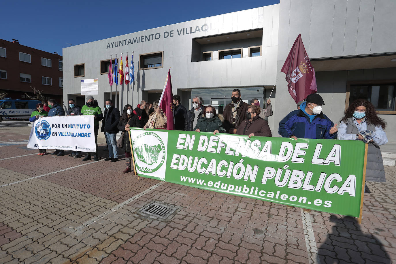 La plataforma Por un instituto en Villaquilambre convoca una nueva concentración de protesta para reclamar esa infraestructura