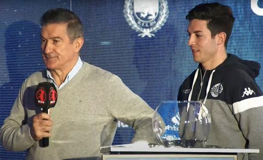 Manolo Cadenas, este lunes, durante el sorteo de la Copa del Rey.