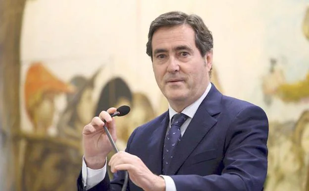 Antonio Garamendi, presidente de la CEOE./