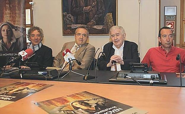 Imagen principal - Jurado I y II Premio Poesía Joven Fundación MonteLeón (arriba), Festival Internacional de Música de Cámara (abajo a la izquierda) y convocatoria del libro de cuentos (derecha). 
