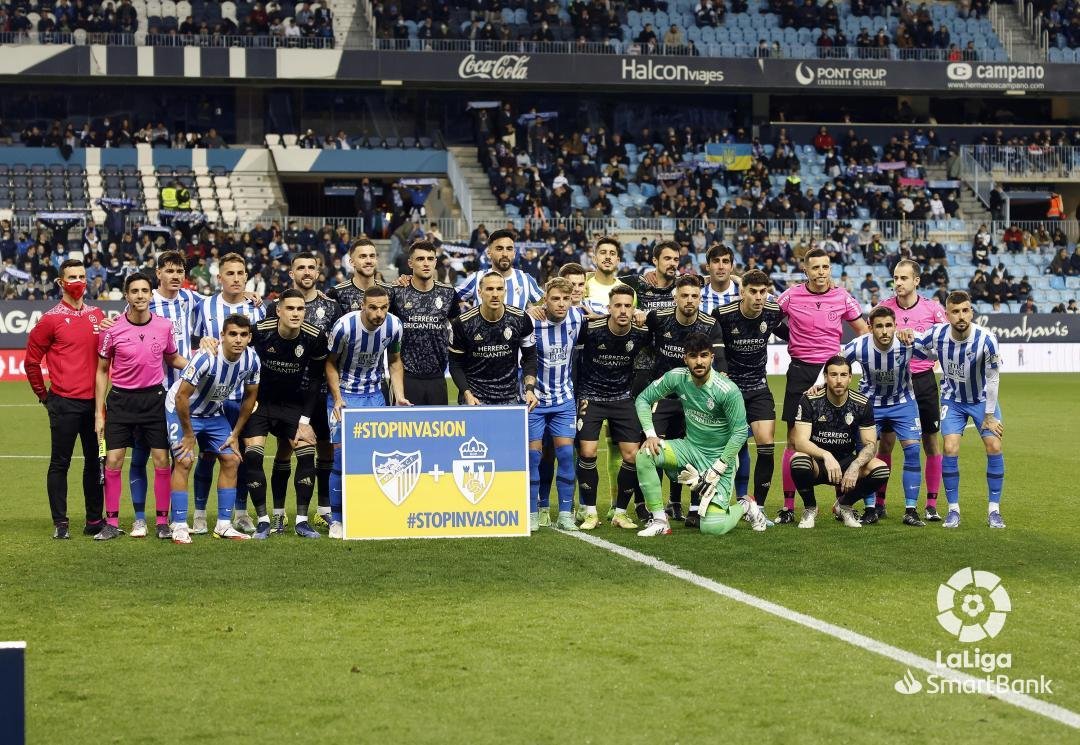 Málaga y Ponferradina firman la tablas en su duelo de la Liga Smartbank.