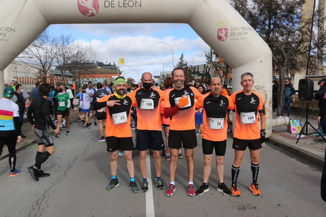 Ofrecemos una amplia galería con los corredores que participaron en esta marcha popular del alfoz de León.