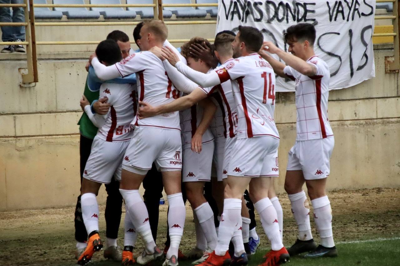 El conjunto leonés se medía a los riojanos en el Reino de León en una nueva jornada de la Primera División RFEF.