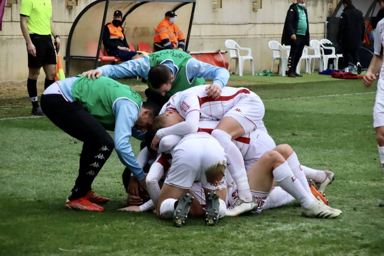 El conjunto leonés se medía a los riojanos en el Reino de León en una nueva jornada de la Primera División RFEF.