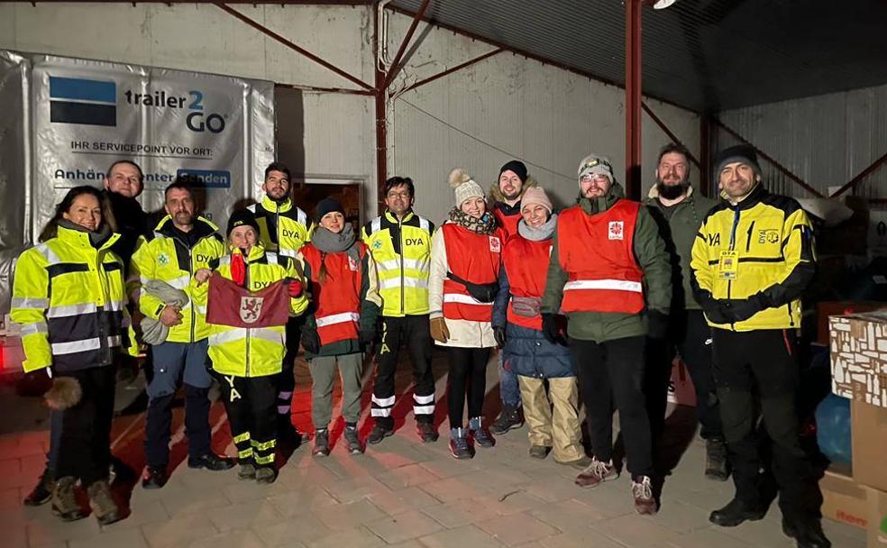 Once voluntarios de la ONG DYA, dos de ellos leoneses, viajaron a la frontera de Polonia con Ucrania para entregar ayuda humanitaria y traer a España a refugiados del conflicto.