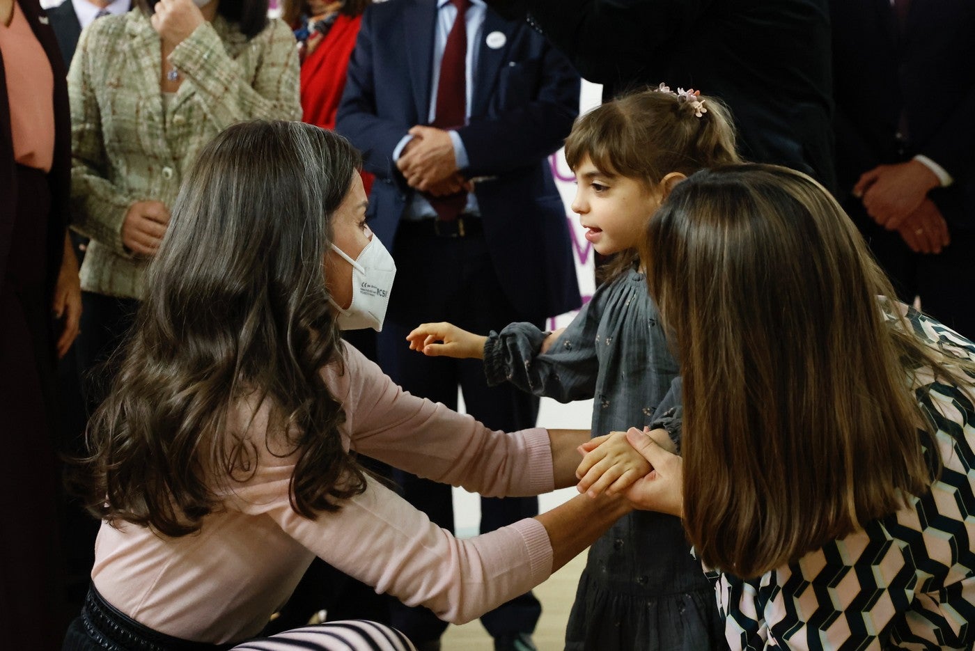 Doña Letizia preside la celebración del Día Mundial de Enfermedades Raras en León