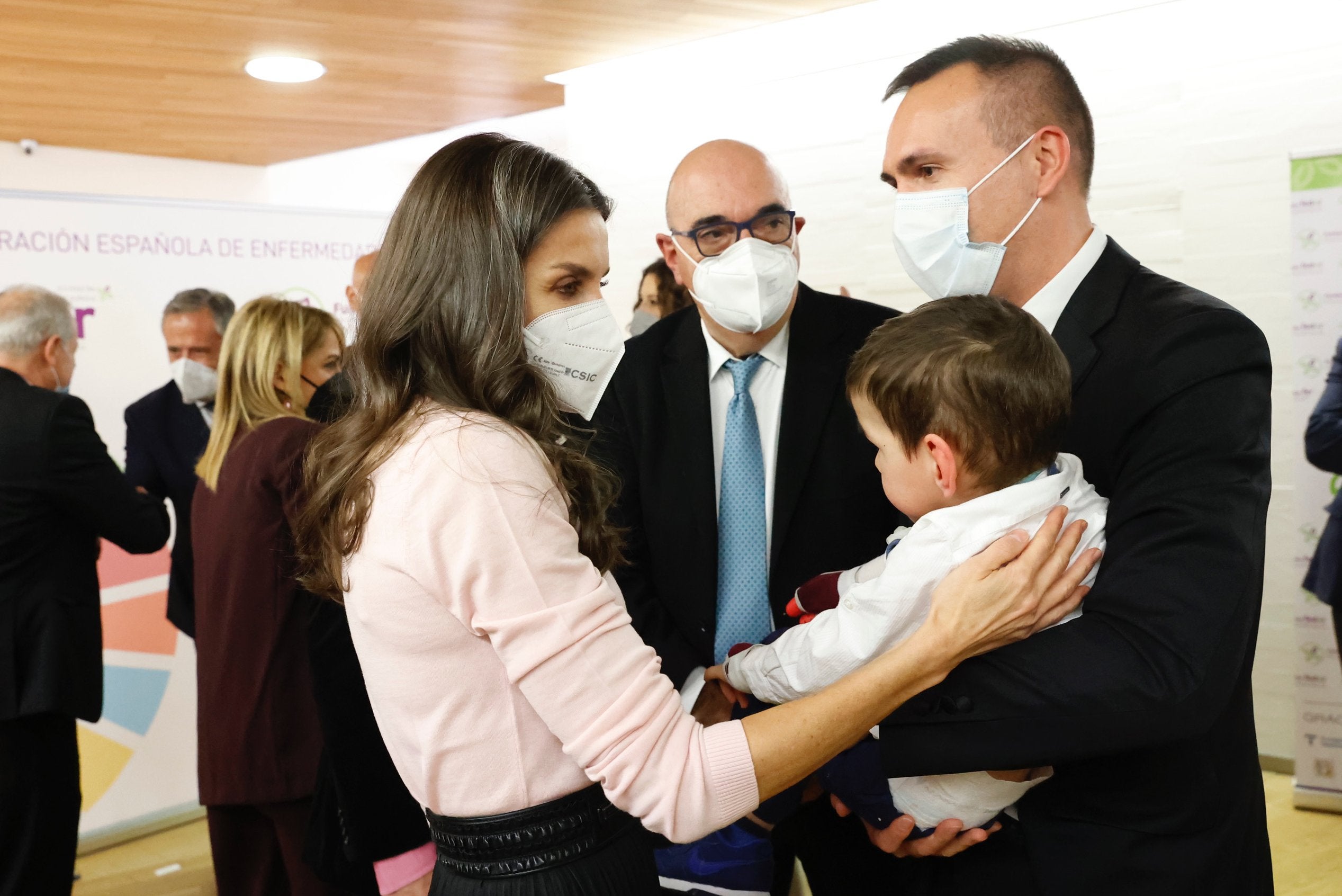 Doña Letizia preside la celebración del Día Mundial de Enfermedades Raras en León