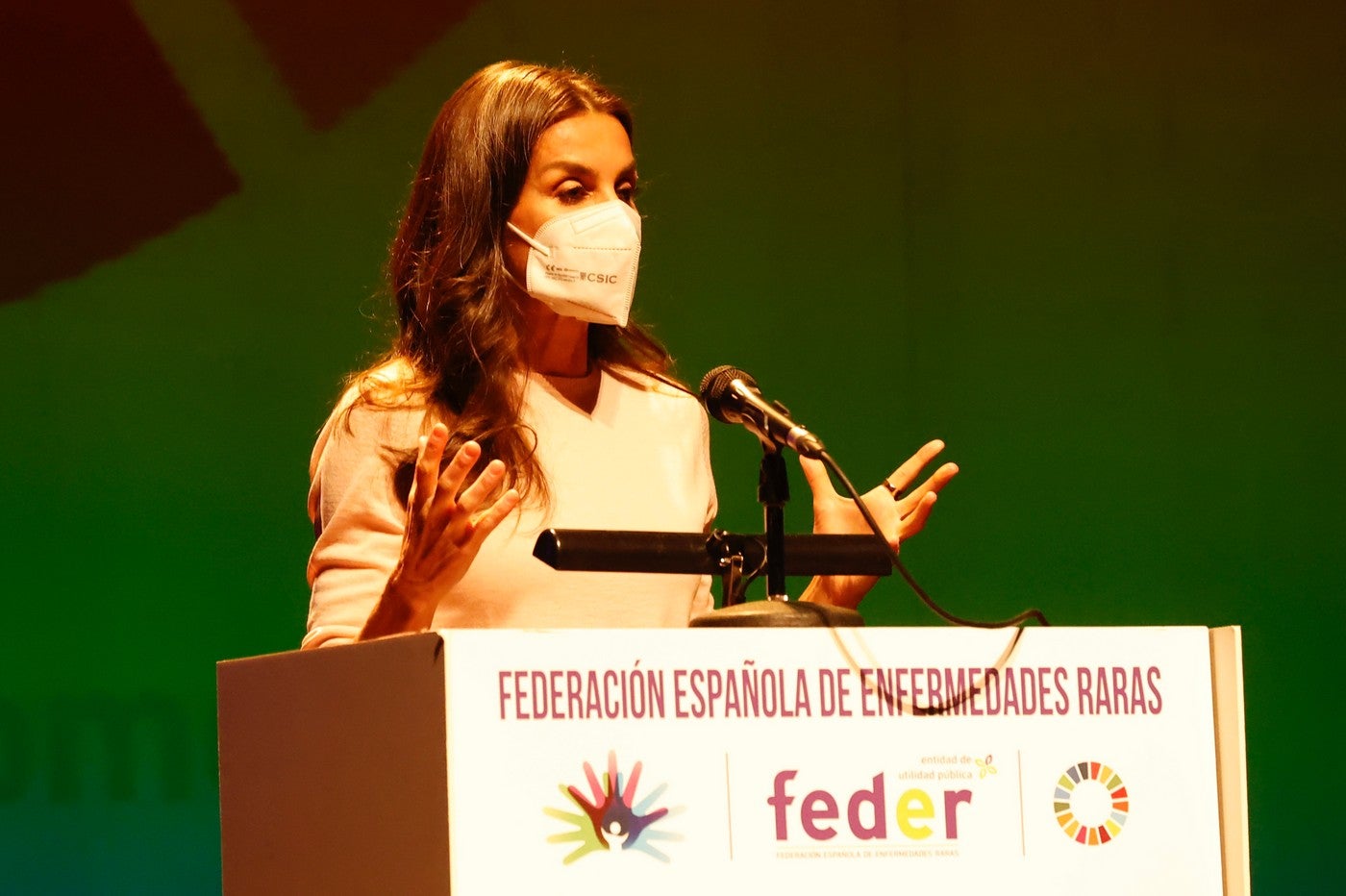 Doña Letizia preside la celebración del Día Mundial de Enfermedades Raras en León