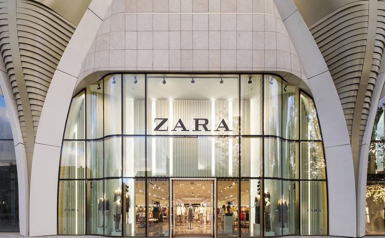 Tienda de Zara en Bruselas. 