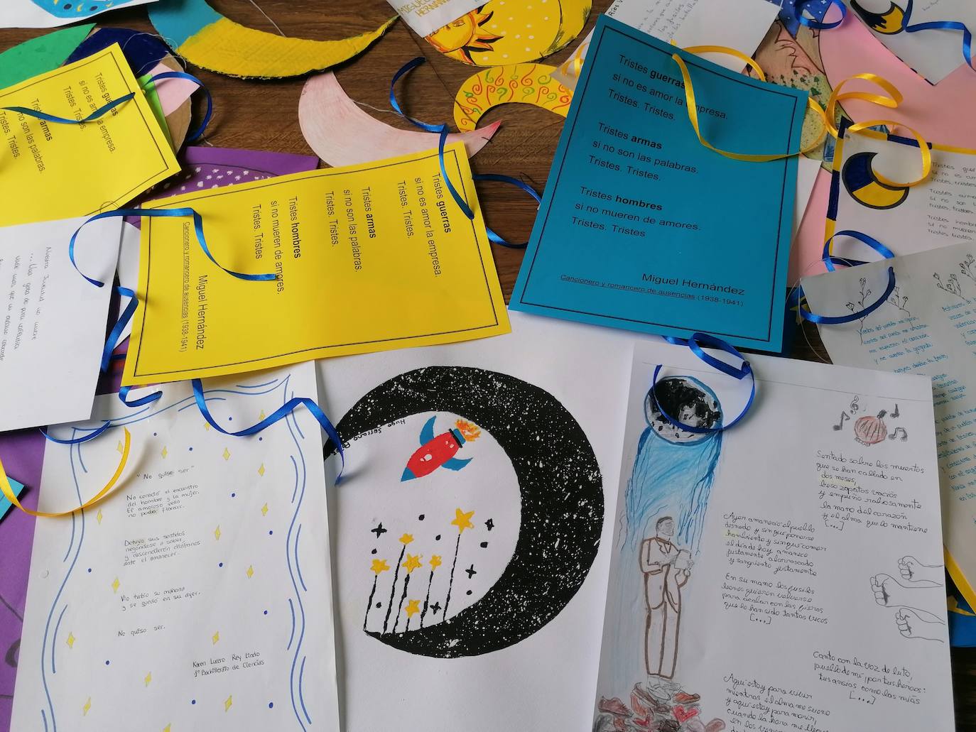 El IES Giner de los Ríos celebra este lunes el 'Día de la poesía' con un homenaje a Miguel Hernández.