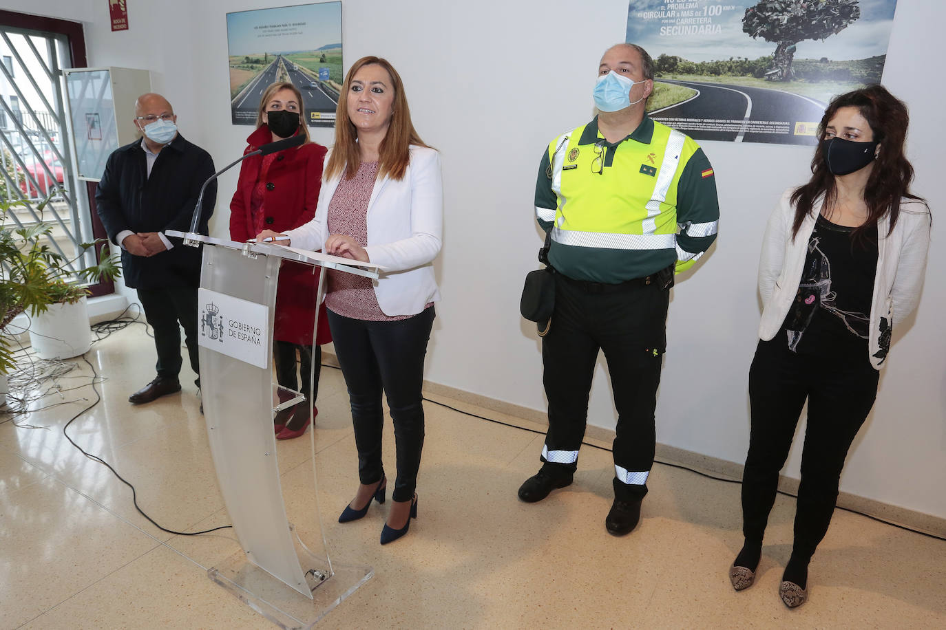 La delegada del Gobierno en Castilla y León informa sobre las nuevas sanciones de tráfico. 