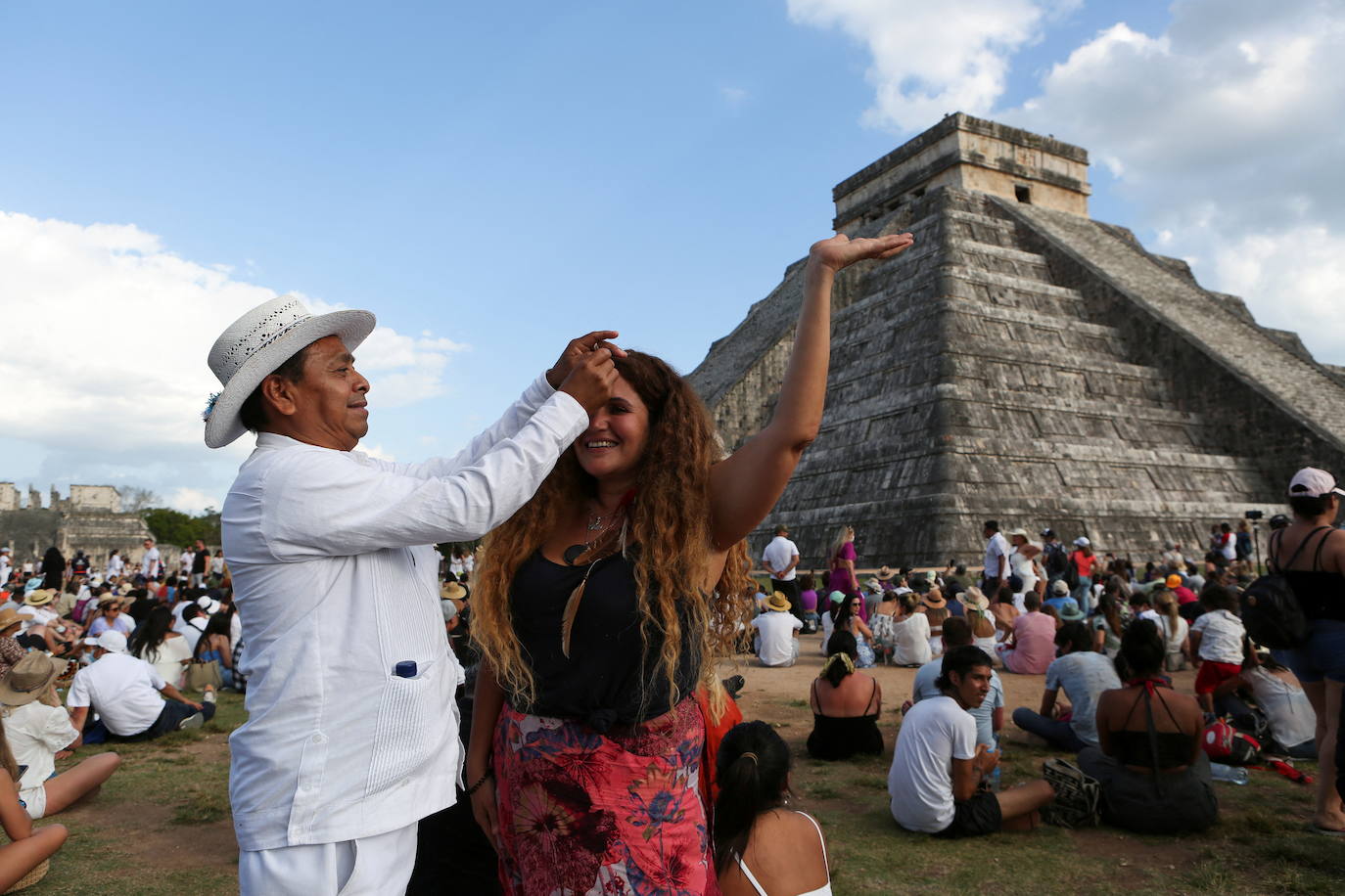 Fotos: El equinoccio de primavera en Chichén Itzá