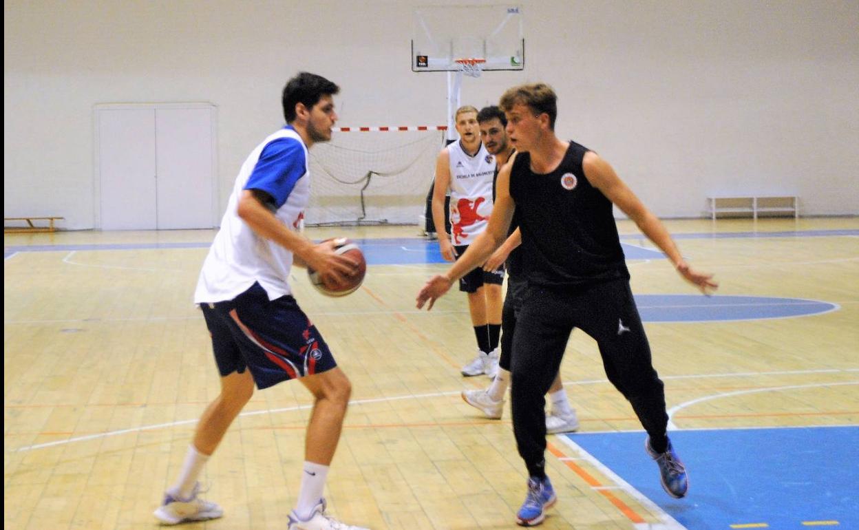 Entrenamiento del Reino de León de esta semana.