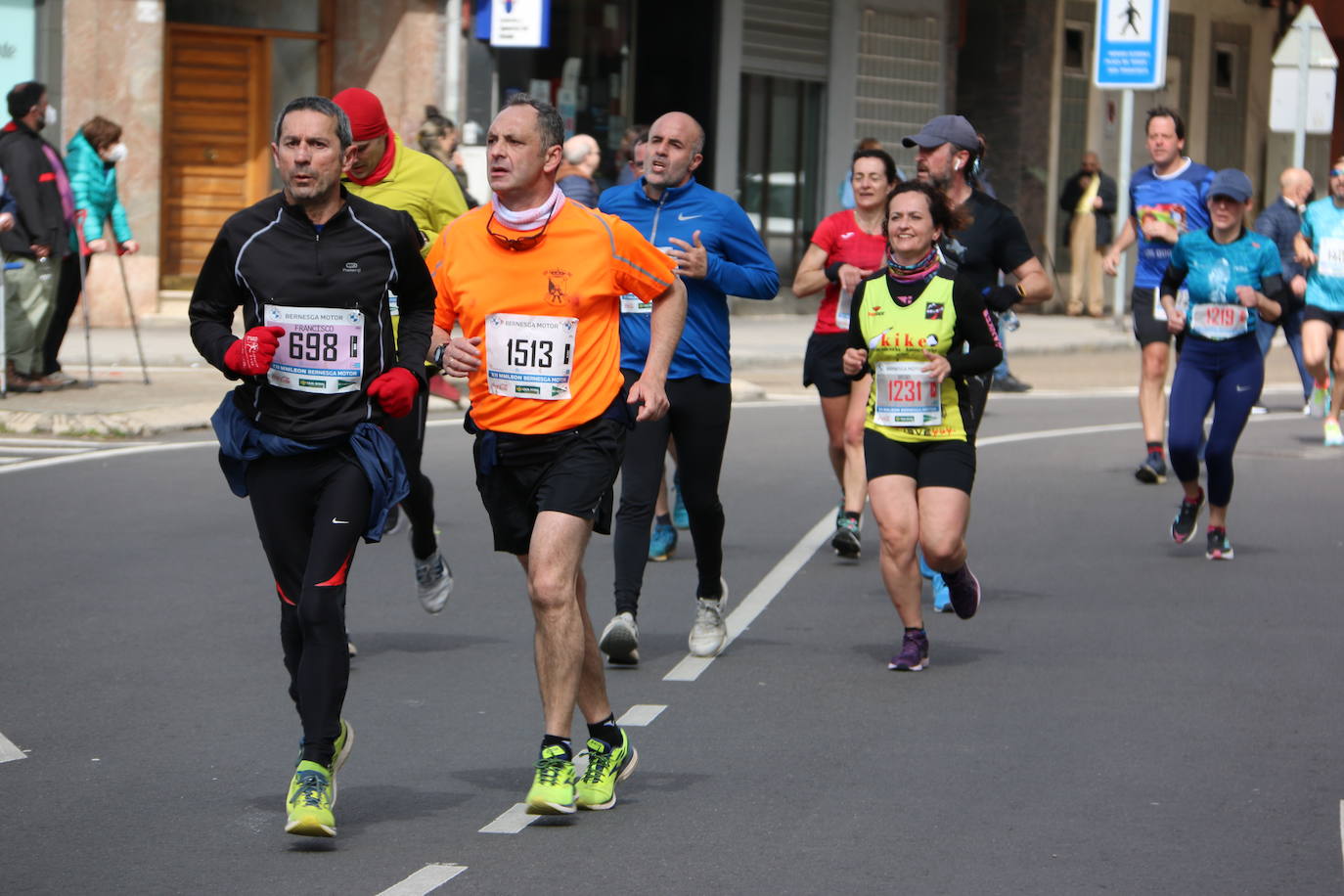 Fotos: Llegada a meta de la Media Maratón