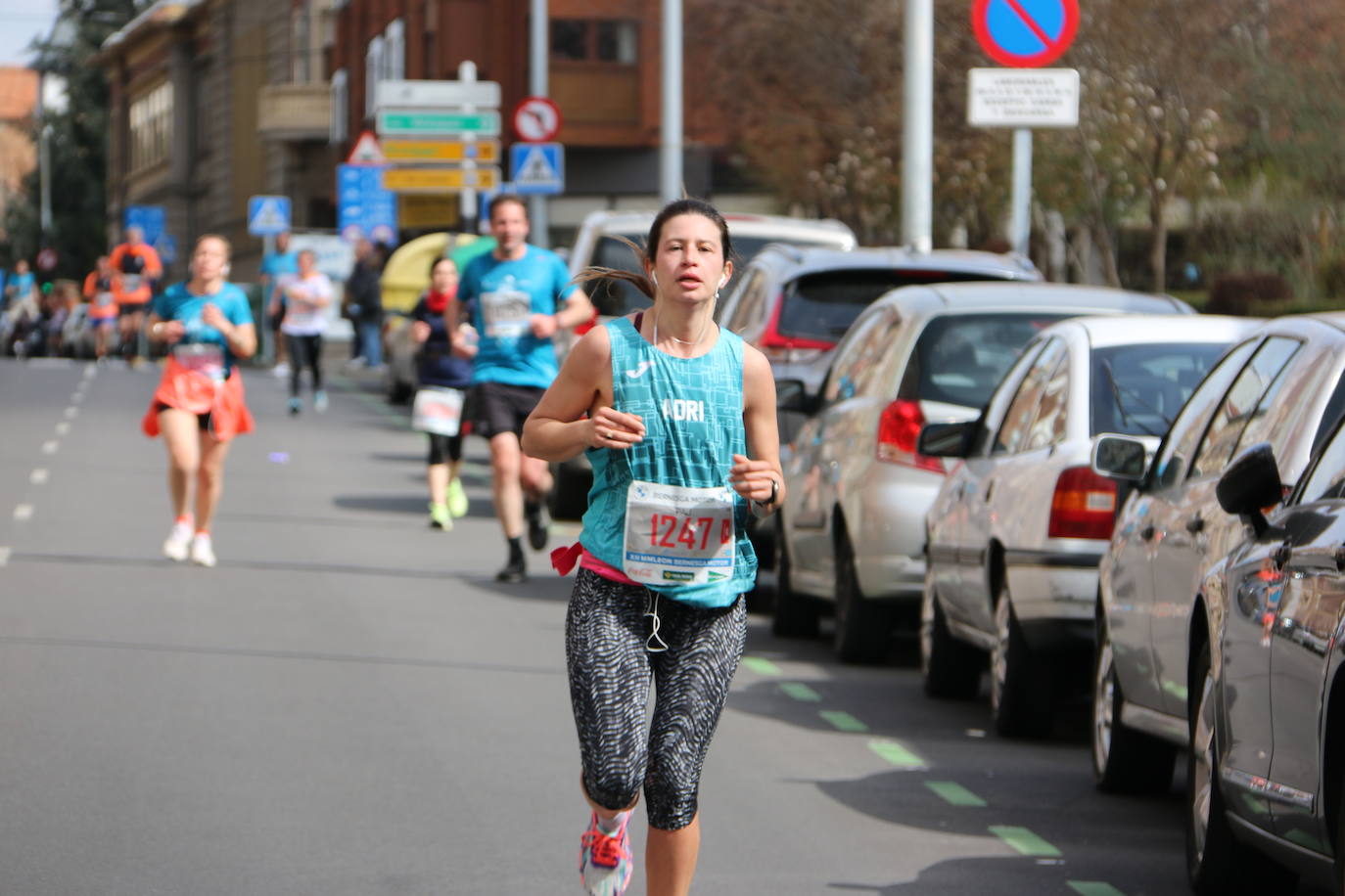 Fotos: Llegada a meta de la Media Maratón