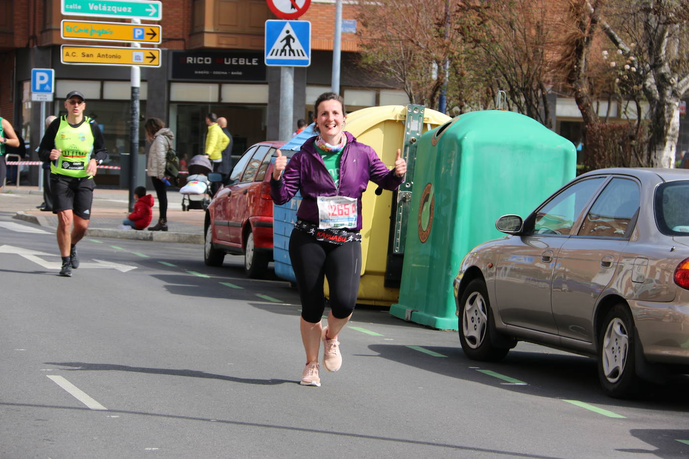 Fotos: Llegada a meta de la Media Maratón