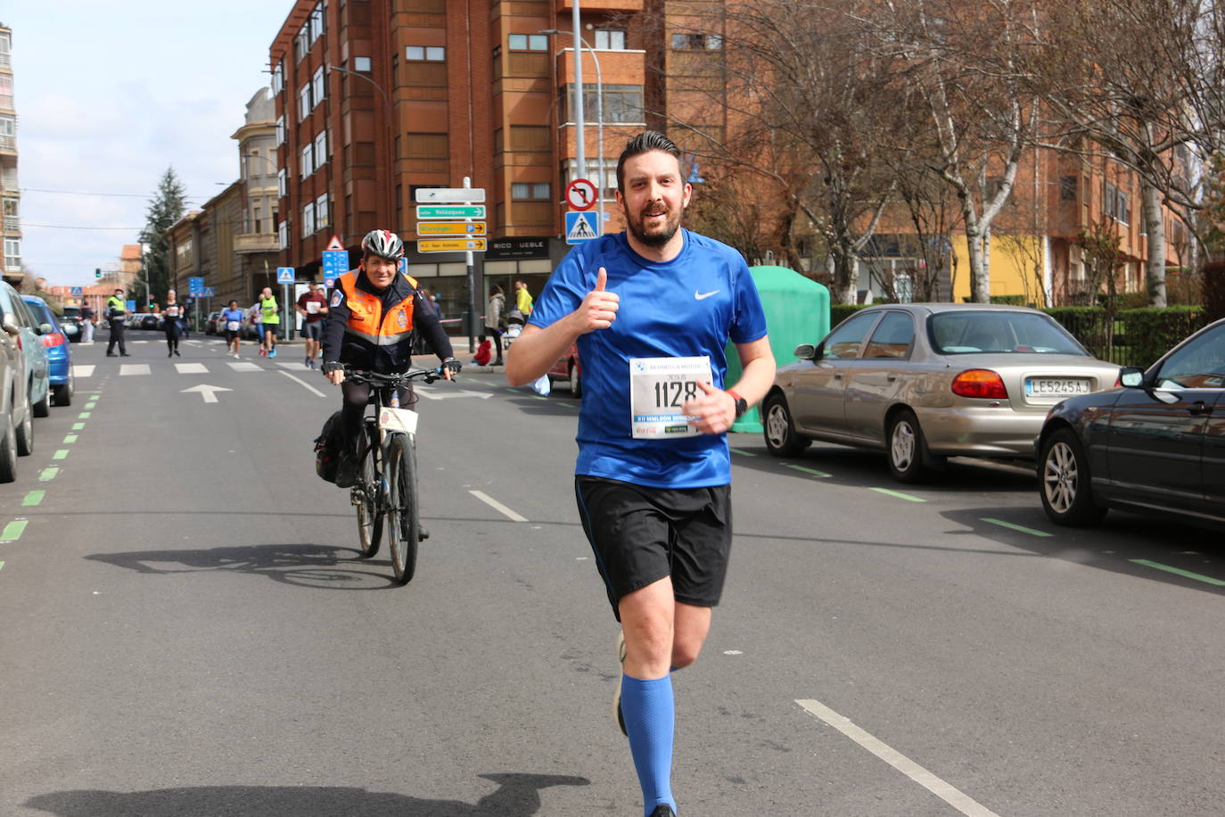 Fotos: Llegada a meta de la Media Maratón