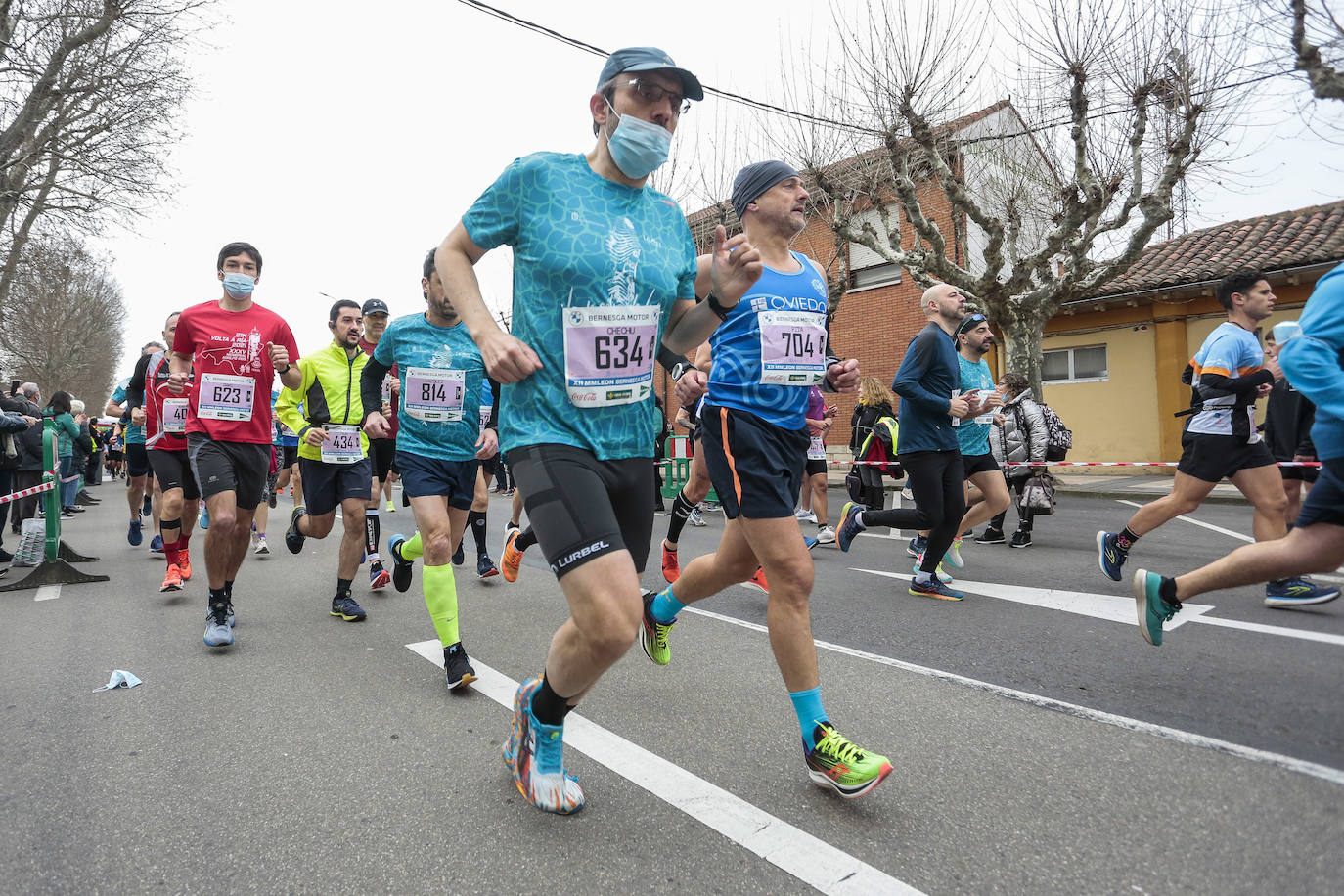 Celebración de la Media Maratón de León